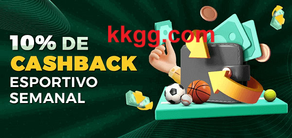 10% de bônus de cashback na kkgg